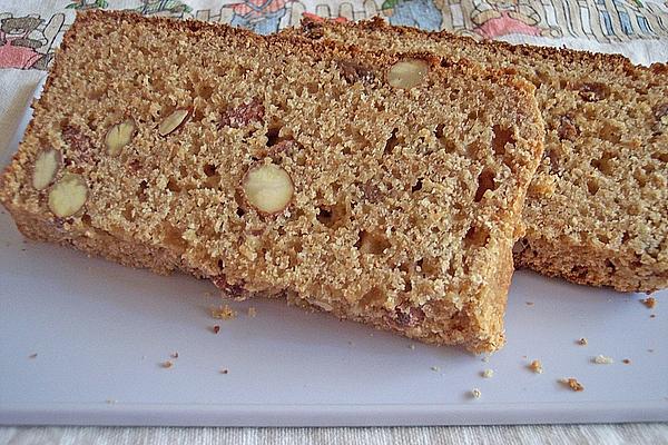 Vera`s Sweet Wholemeal Sunday Bread with Walnuts and Calvados Raisins
