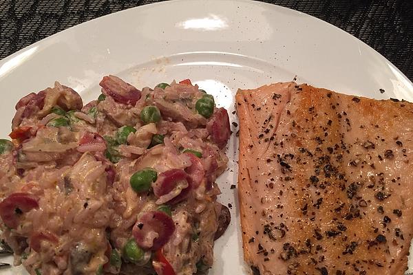 Victoria Perch on Colorful Vegetable Rice