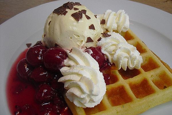 Waffles with Cottage Cheese