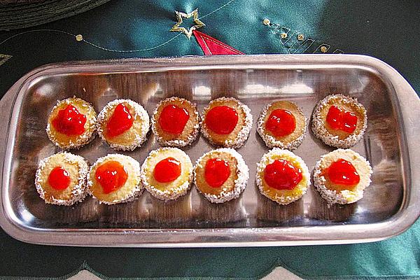 Walnut and Strawberry Cookies (ruby Cookies)