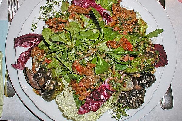 Warm Chanterelle Salad