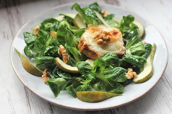 Warm Goat Cheese Salad