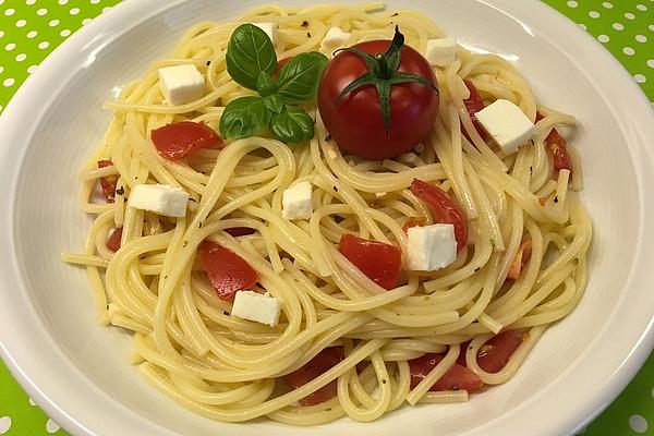 Warm Spaghetti Salad