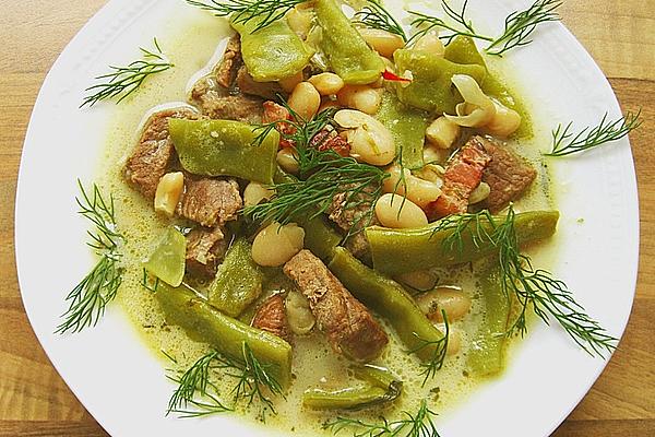 White Bean Stew with Lamb