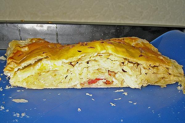 White Cabbage in Puff Pastry