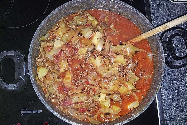 White Cabbage Stew