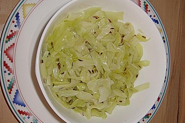 White Cabbage sweet and Sour
