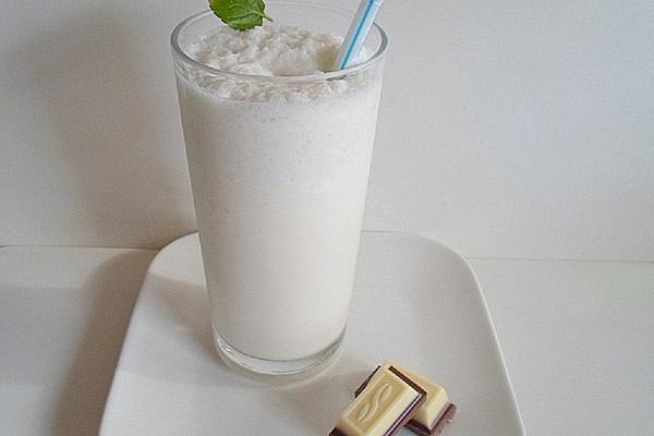 White Ice Chocolate with Coconut
