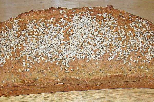 Whole Grain Bread with Poppy Seeds and Sesame Seeds