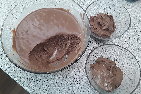 Whole Milk Chocolate Mousse with Rum