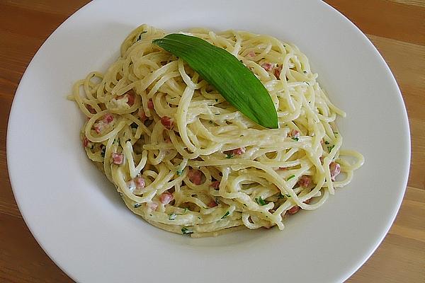 Wild Garlic Carbonara