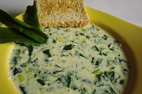 Wild Garlic – Cheese – Soup