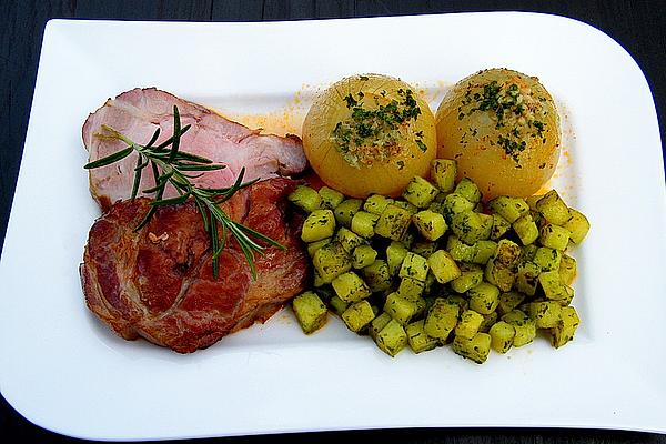 Wild Garlic Potatoes