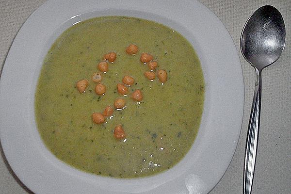 Wild Garlic Soup with Chili