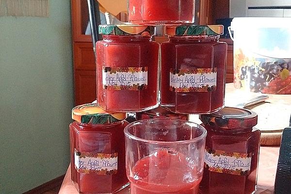 Winter Apple-plum Jam