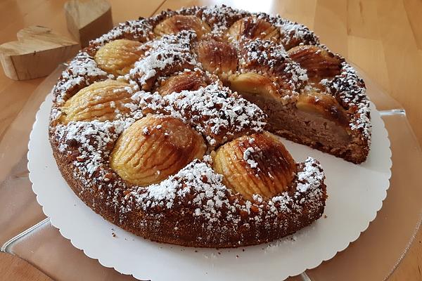 Winter Covered Apple Pie