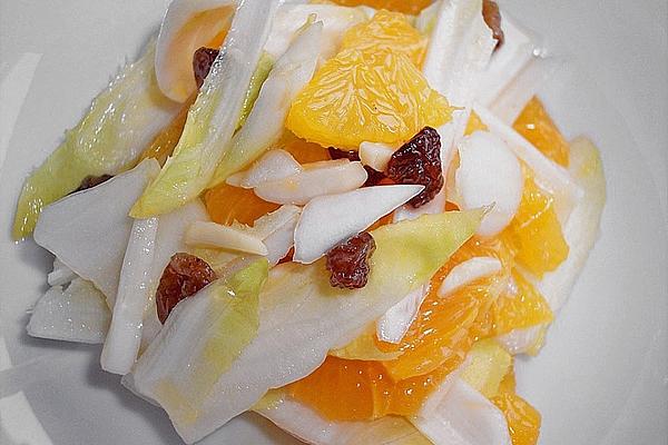 Winter Salad with Chicory and Oranges