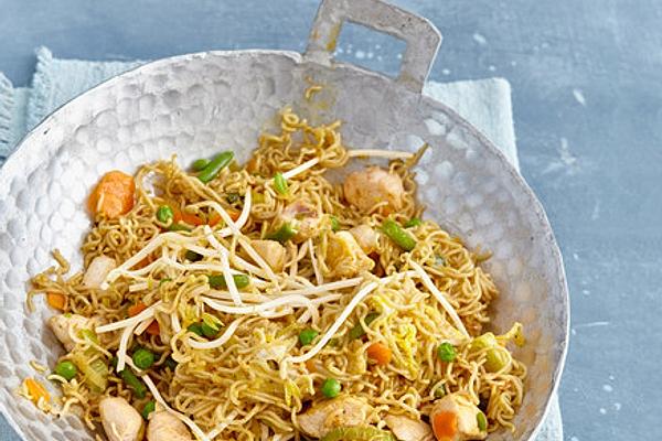 Wok Noodles with Chicken Breast