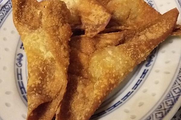 Wontons with Sweet and Sour Minced Meat Filling