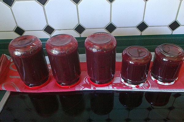 World Champion 2014 Jam Made from Currants, Sour Cherries and Bananas