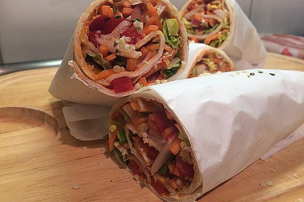 Wraps – Colorful, Easy, Quick and Vegan