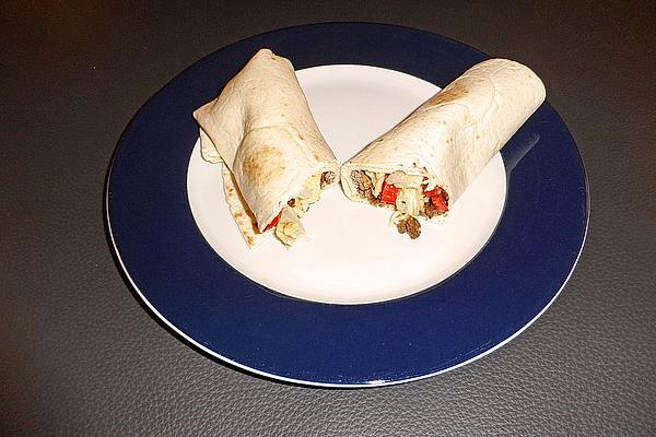 Wraps with Minced Meat Filling