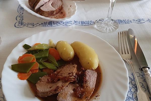 Wrong Fillet Of Veal with Variety Of Magdeburg Meats