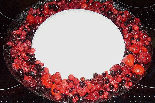 Yoghurt – Cream – Igloo with Red Berries