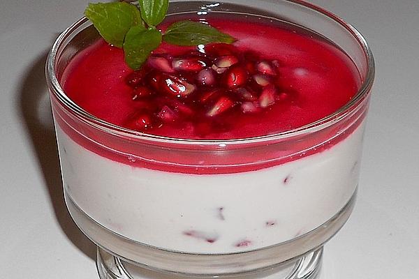 Yogurt with Pomegranate and Honey