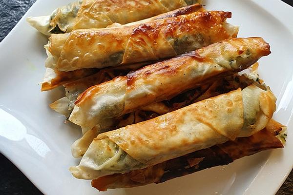 Zelda`s Minced Meat – Börek with Spinach