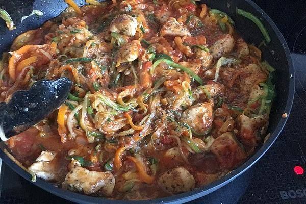 Zoodles and Moodles with Chicken