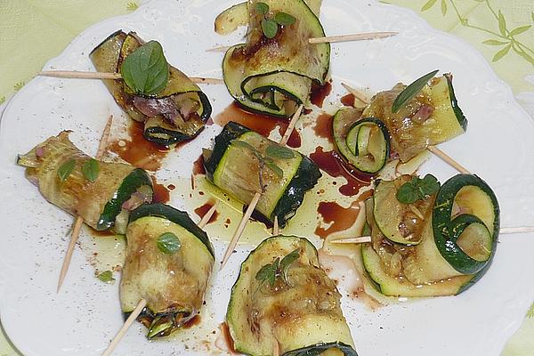 Zucchini – Anchovies – Rolls