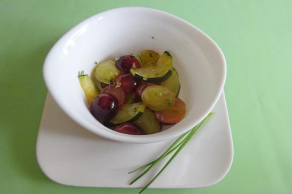 Zucchini and Grape Vegetables