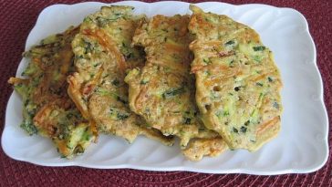 Carrot and Zucchini Fritters