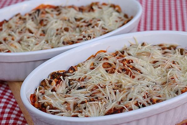 Zucchini – Cottage Cheese Lasagna