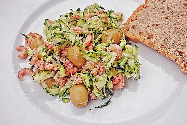 Zucchini – Crab – Salad
