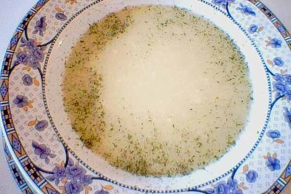 Zucchini Cream Soup 2