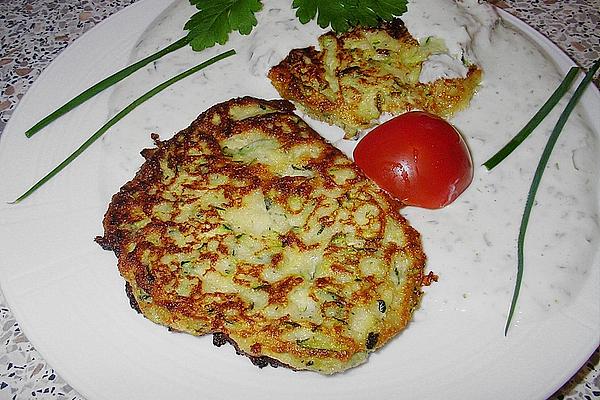 Zucchini Curd Patties