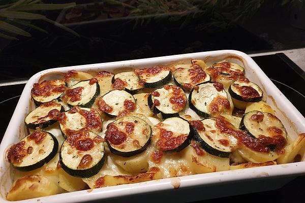 Zucchini-mince-potato Casserole