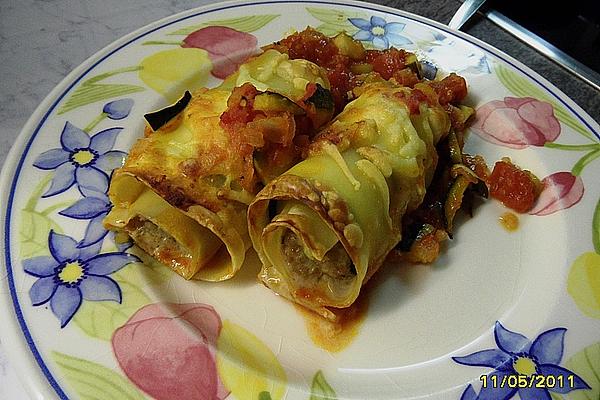 Zucchini – Minced Meat – Cannelloni