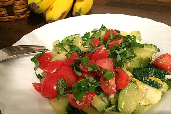 Zucchini Pan Low Carb