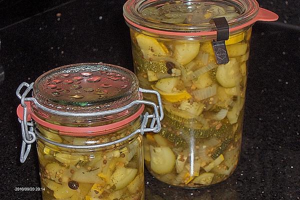 Zucchini – Salad from Jar