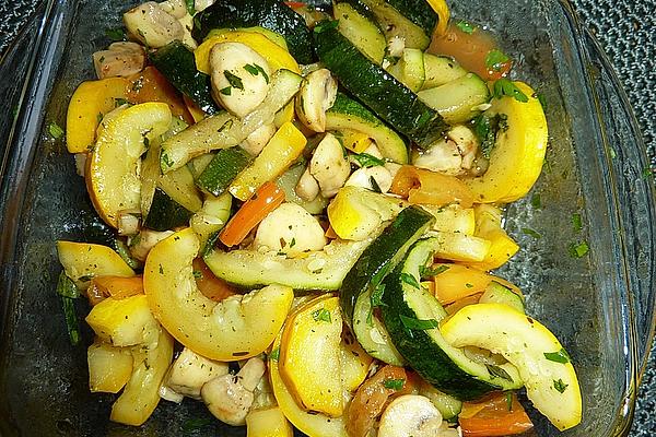 Zucchini Salad Mediterranean