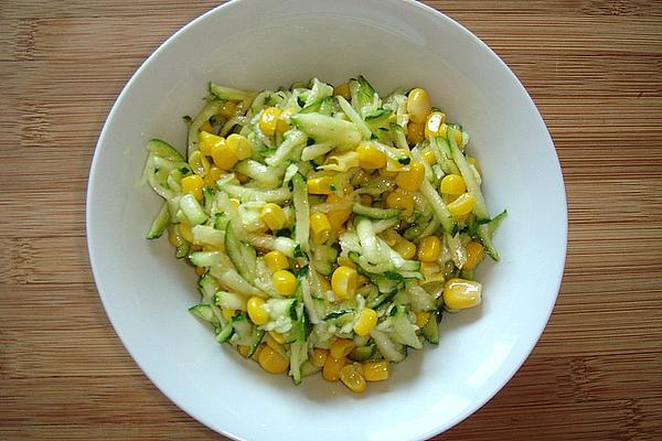 Zucchini Salad with Corn