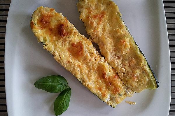 Zucchini – Stuffed and Baked