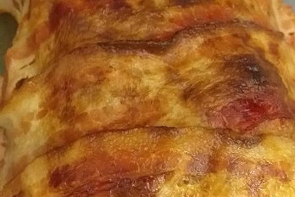 Bacon Meatloaf with Gourmet Sauce
