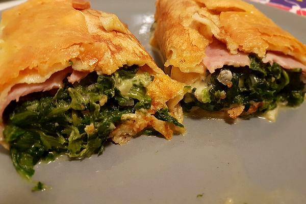 Baked Spinach Rolls