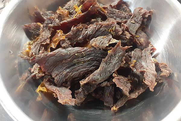 Beef Jerky with Whiskey Marinade Walking Jerky