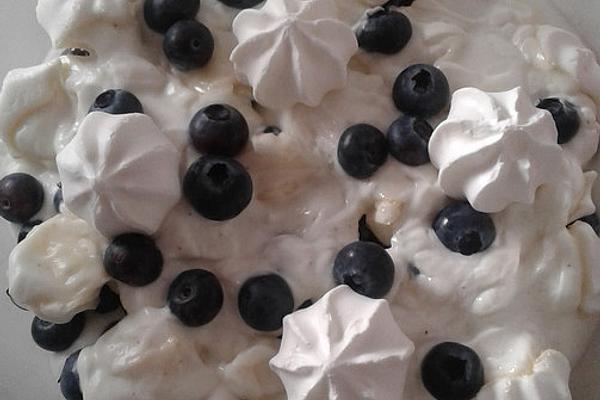 Blueberry and Vanilla Dream Dessert