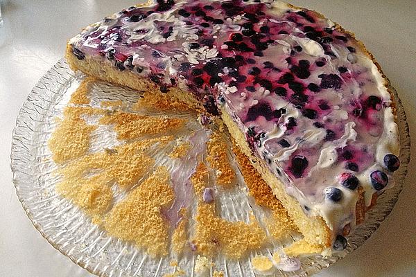 Blueberry Mascarpone Cake